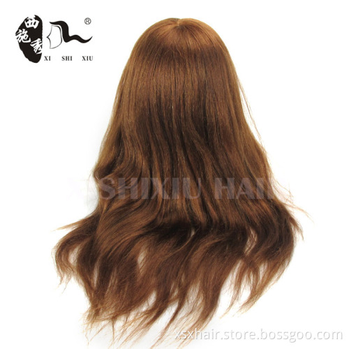 Wholesale cheap human hair african american mannequin head with wig